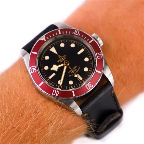 tudor black bay red indossato|tudor black bay series.